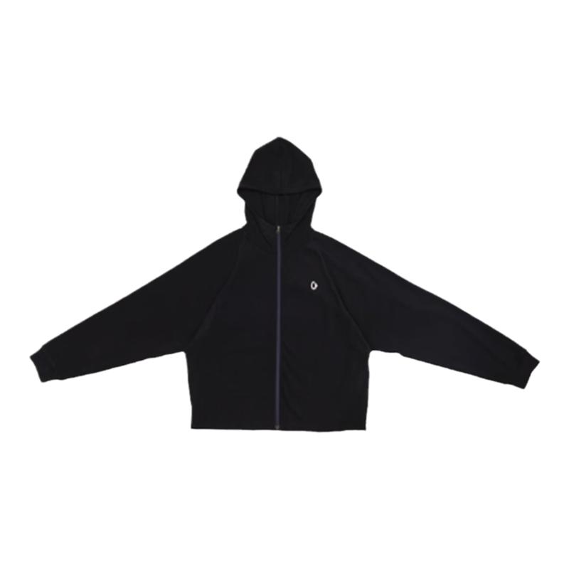 渃素然24新品秋季女士运动休闲直筒裤套装磨毛带帽外套A0243JA03