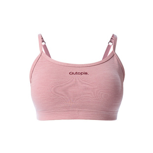 【新品】Volare美利奴羊毛女士中强运动速干抗菌内衣文胸|Outopia
