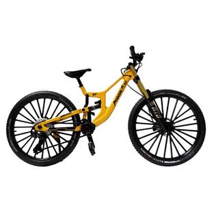 双避震】SANTACRUZ三条裤子软尾山地车模型V10 仿真赛车玩具摆件