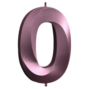粉色金属漆数字蜡烛问号歌剧院系列周岁生日蛋糕装饰贝壳女生表白