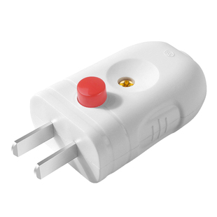 带开关锁扣10a大功率电源二插叉头两极插头加厚纯铜二脚两插2500w
