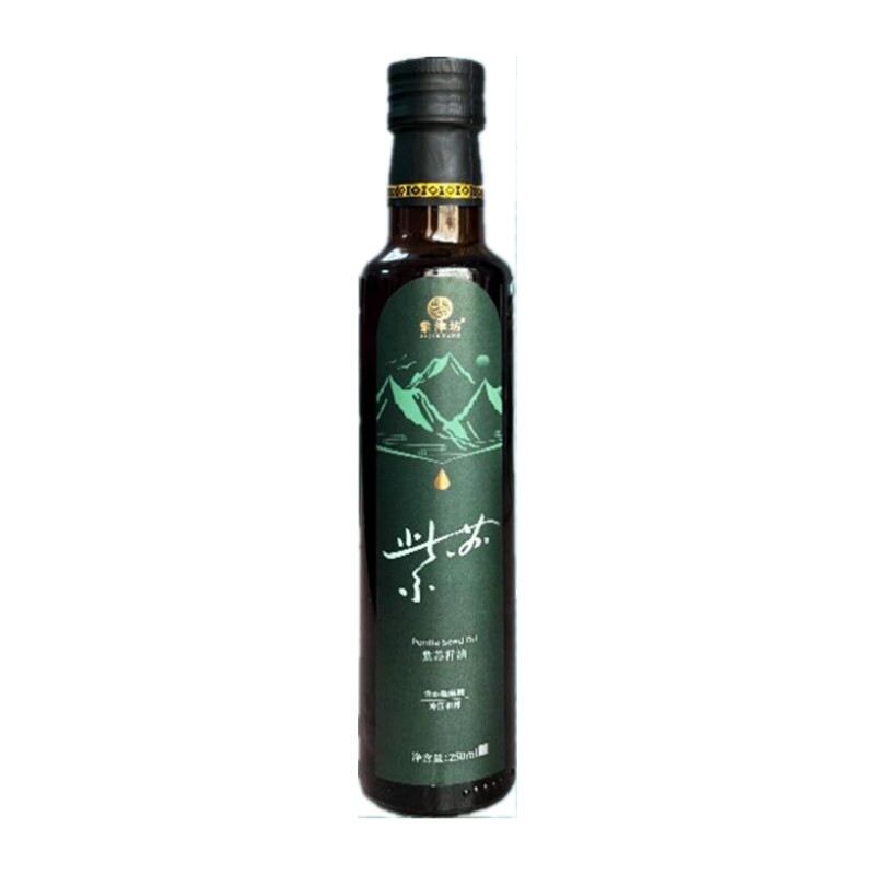 紫津坊01黑龙江省桦南县 紫苏籽油250ml