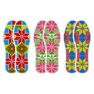 2025年新款本命年十字绣鞋垫半成品自己绣纯手工满绣单股男女吸汗