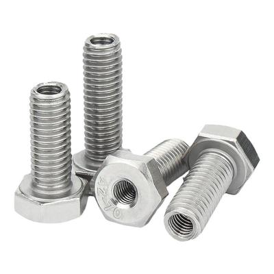 304不锈钢外六角内外牙转接头螺纹转换螺母空心M6M8M10M12M20