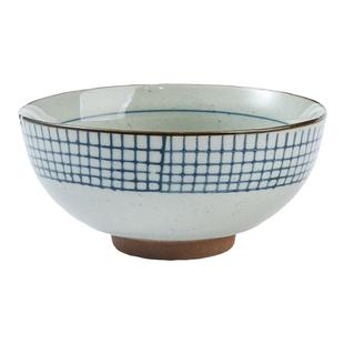 三分烧日式4寸5寸尖脚米饭碗和风釉下彩陶瓷餐具小汤面碗家用瓷碗