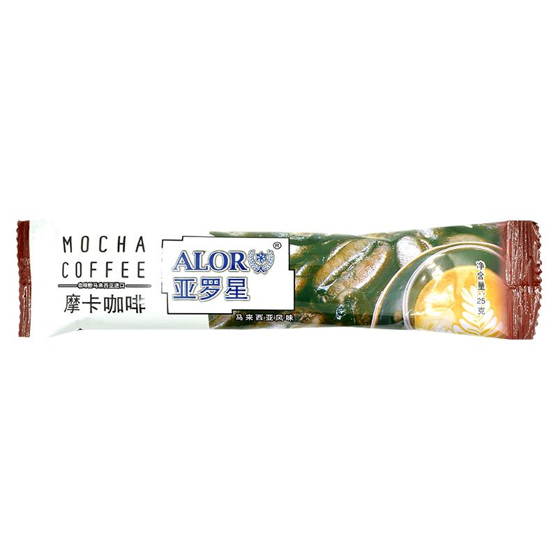 ALOR亚罗星Coffee白咖啡即速溶咖啡粉三合一咖啡摩卡咖啡25gx40条
