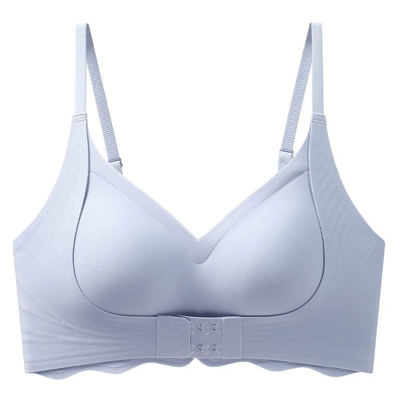前扣内衣女小胸聚拢收副乳防下垂