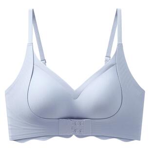 前扣提拉内衣女小胸聚拢2025新款爆款无痕上托收副乳防下垂文胸罩