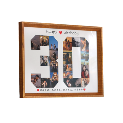 老公礼物diy30定制情侣生日数字