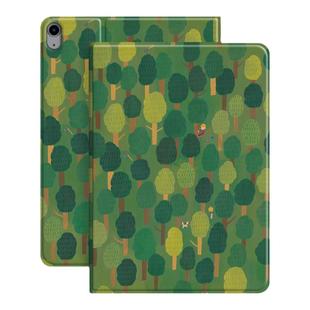 丛林适用于iPad2021mini7iPad11寸2020PRO油画复古书本保护套定制