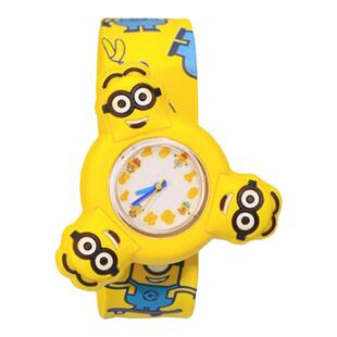 新款旋转陀螺驱蚊儿童宝宝手表手环啪啪圈拍拍发光防蚊虫叮咬神器