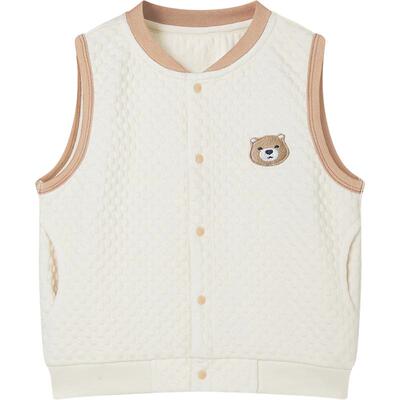 ibaby×outlast太空舱小奶泡四面弹恒温儿童空气层马甲