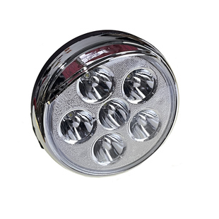 金彭电动三轮车前大灯太子车型前照灯LED金鹏原厂远近光车头大灯