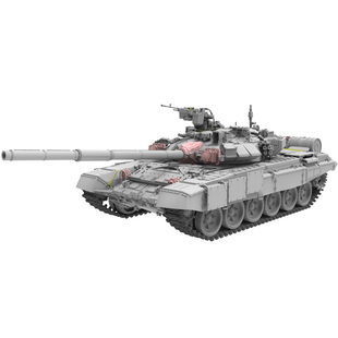恒辉模型 黄蜂 720025 1/72 T-90主战坦克 送3D打印件 拼装模型