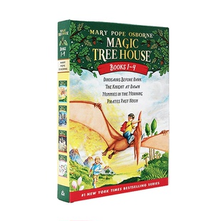 神奇树屋英语原版 Magic Tree House 1-4 疯狂学校 My Weird School 棚车少年 Junie B. Jones 朱尼琼斯 英语章节桥梁书