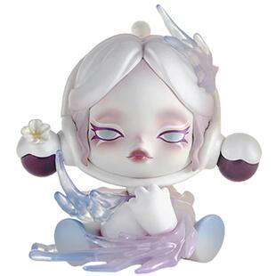 泡泡玛特盲盒SKULLPANDA庭前墨梅POP MART古风国风盲盒小礼品手办