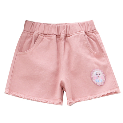 女童夏季薄款纯棉牛仔裤短裤