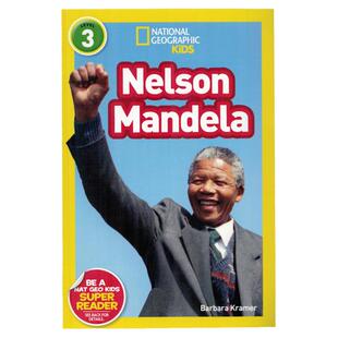 英文原版绘本 National Geographic Kids Level3:Nelson Mandela 国家地理分级阅读初阶 低幼儿童英语启蒙绘本