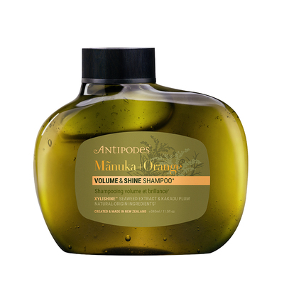 Antipodes麦卢卡蜂蜜+血橙蓬松&亮泽洗发水340ml护发素340ml