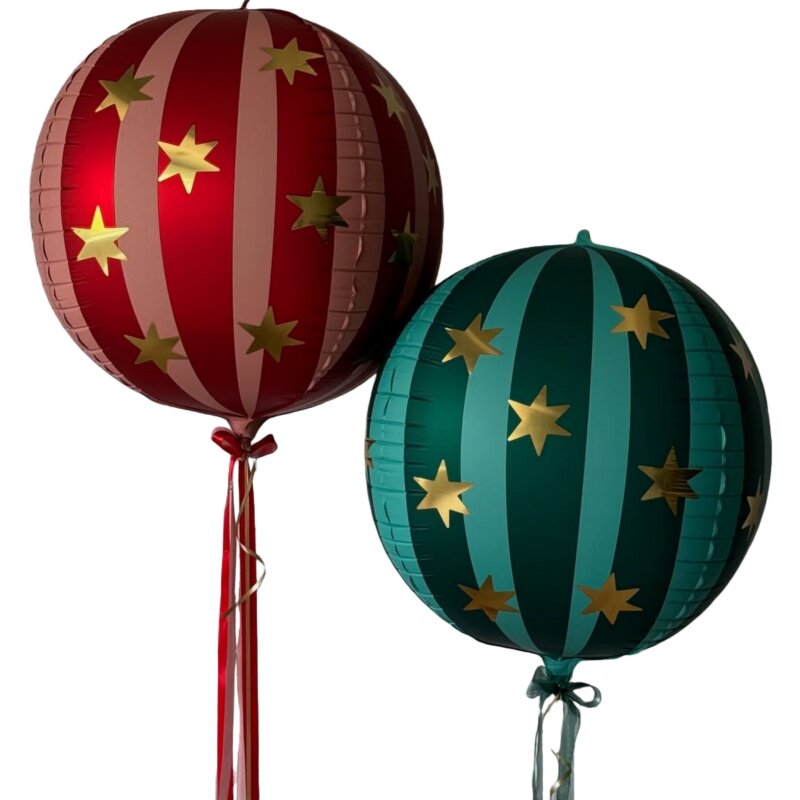 CIRCUS马戏团主题4D圆形铝箔气球