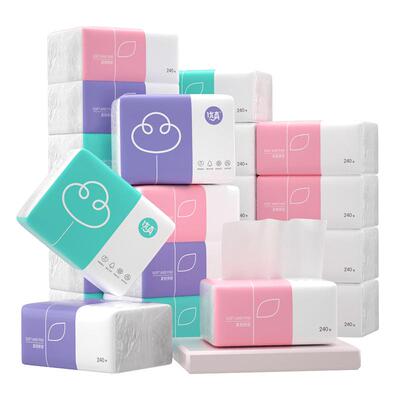 招呼40包抽纸家用实惠装整箱