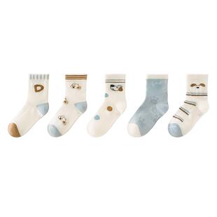 【100%棉】儿童袜子男童春夏季纯棉网眼袜男孩夏薄款透气宝宝童袜