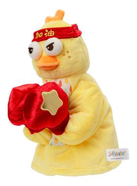 jollybaby拳击手偶宝宝安抚玩具