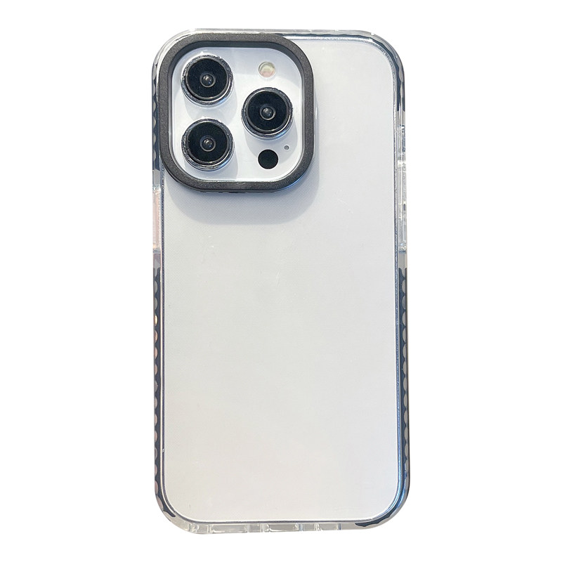 适用苹果14promax手机壳ip15撞色13全包x/xs加厚xR硅胶max软壳iphone12保护壳11透明软胶13p
