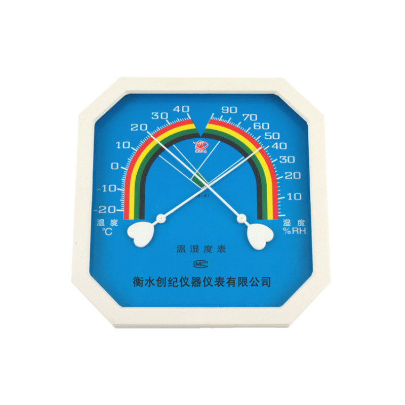 正品经典八角温度计湿度计表药房仓库家用室内温度计湿度计