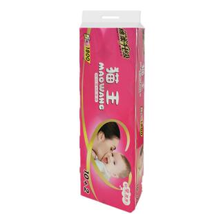 猫王卫生纸1800克卷纸妇婴用纸5层原生木浆纸12卷实心短款家庭装