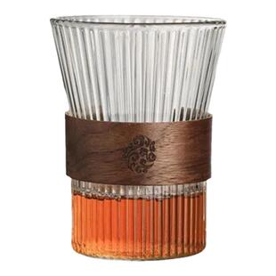 耐热玻璃杯隔热茶杯320ML男女家用水杯办公室咖啡杯杯个人专用杯