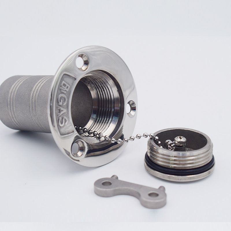 适用于多种场景游艇五金配件房车油箱不锈钢游艇口加水口加油316