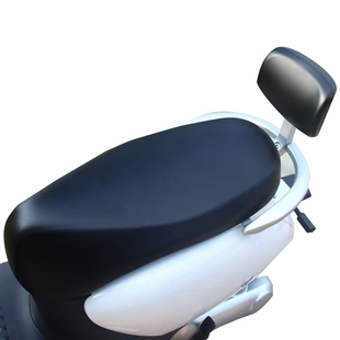 电动车坐垫套防水防晒四季通用加厚皮革防雨耐磨电瓶车座椅座套罩