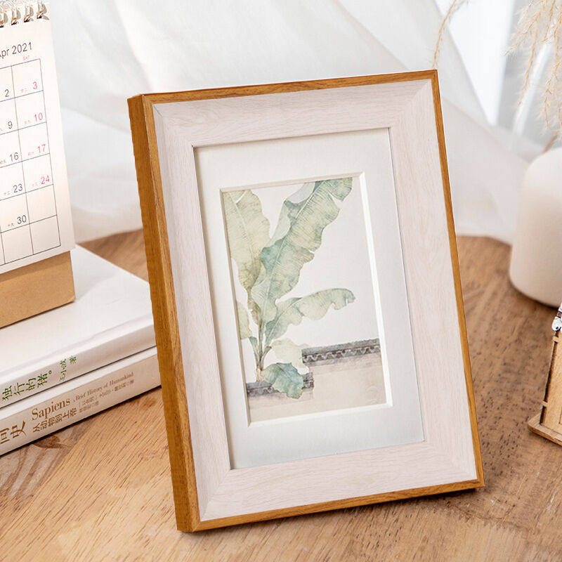 相框7寸北欧风画框照片墙成人结婚纱照宝宝儿童满月照桌
