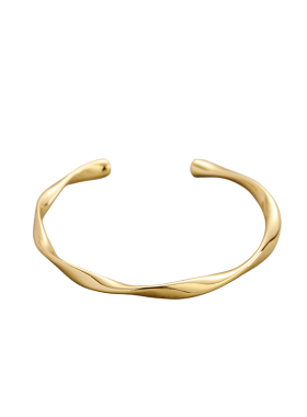 冰岛设计师18K包金手镯轻奢小众原创超仙ins极简约显气质情侣手链