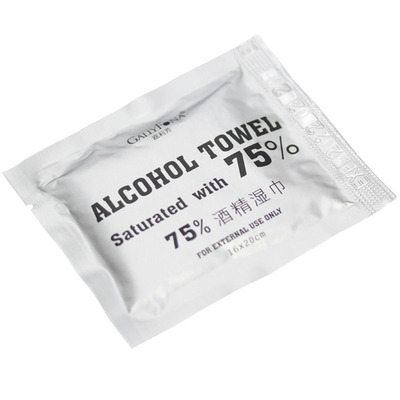 一次性杀菌消毒酒精湿巾