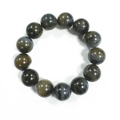 新手入门16毫米青花籽料手链