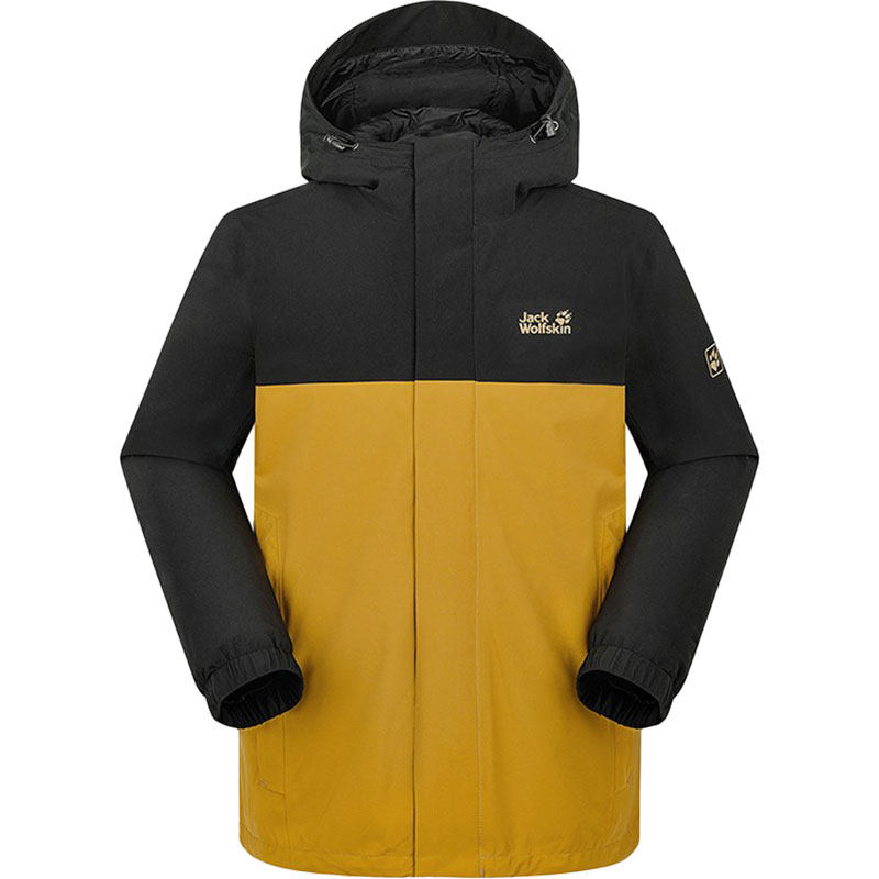 Jack wolfskin/狼爪正品新款男子户外连帽冲锋衣夹克5121092