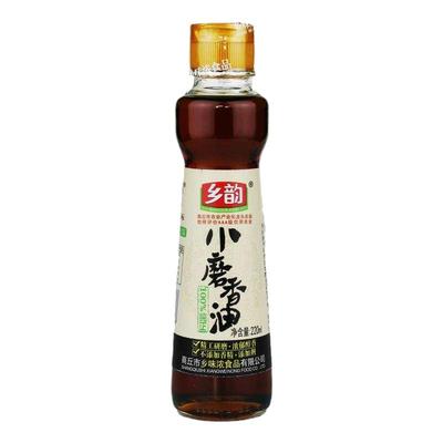 凉拌搭档河南小磨香油乡韵220ml