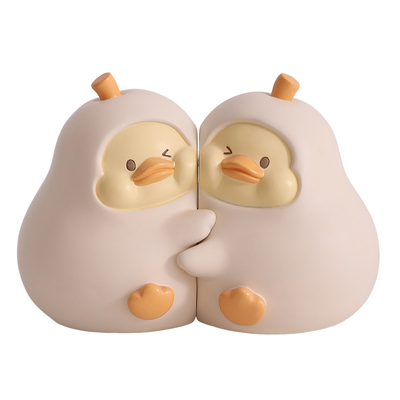 可爱永不分离鸭摆件情侣生日礼物