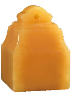 天然米黄玉如意印章姓名书画闲章传国玉玺玉石印章收藏送礼包刻字