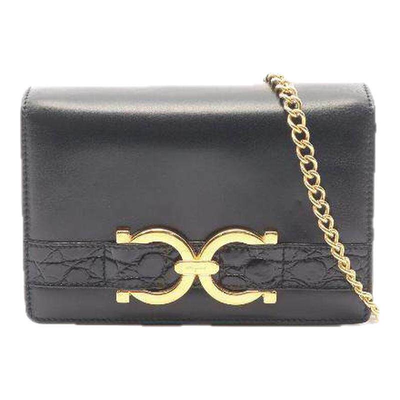 中古Ferragamo菲拉格慕斜挎包