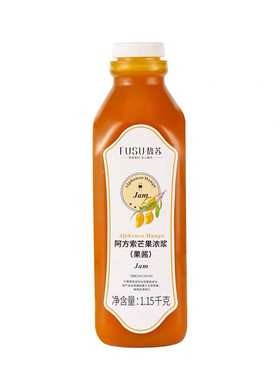 馥苏芒果浓浆1.15kg印度进口果酱