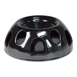 pioneer pet圆盘陶瓷多孔漏食宠物猫用餐盒猫咪投食碗喂食器