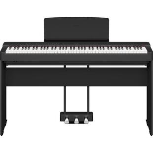 雅马哈电钢琴88键重锤p225初学者便携式p223家用专业电子钢琴p125