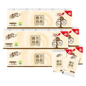 洁柔Face抽纸24包110抽纸整箱家用实惠装可湿水面巾纸卫生餐巾纸