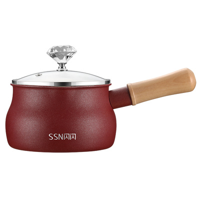 闪闪优品陶瓷不粘煮奶专用锅