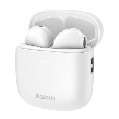 倍思w04蓝牙耳机无线降噪高音质2024款半入耳式定制超长续航游戏