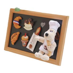 咖啡面包冰箱贴展示板磁贴个性创意相框小黑板家居装饰摆件送人礼