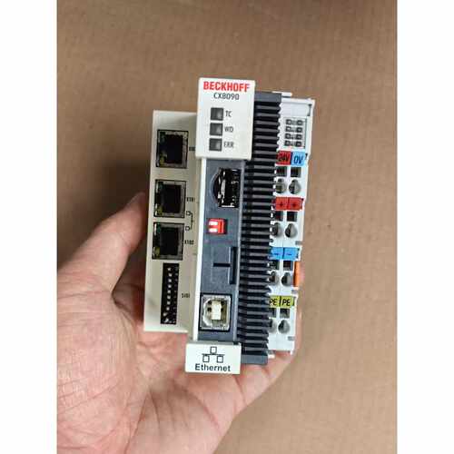 询价倍福模块CX8090，，件，成色如图，外观有使用